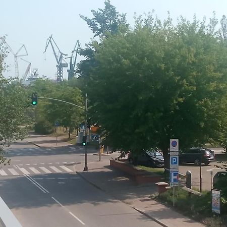 Apartament Nowa Stocznia Gdańsk Buitenkant foto