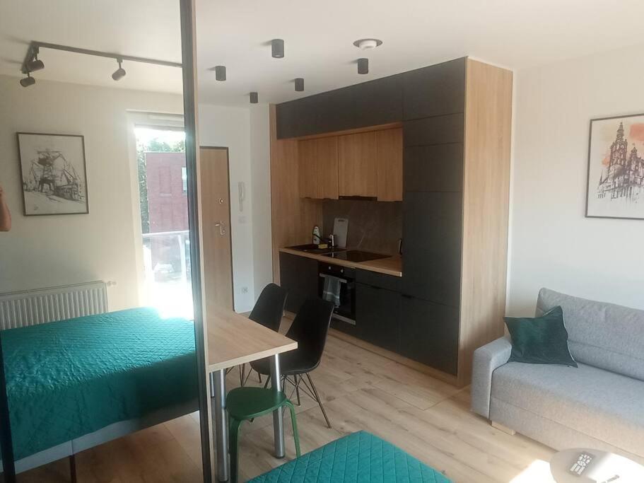 Apartament Nowa Stocznia Gdańsk Buitenkant foto