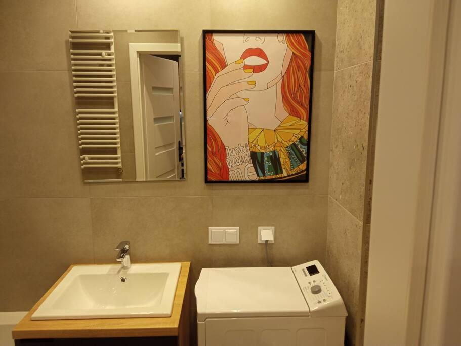 Apartament Nowa Stocznia Gdańsk Buitenkant foto