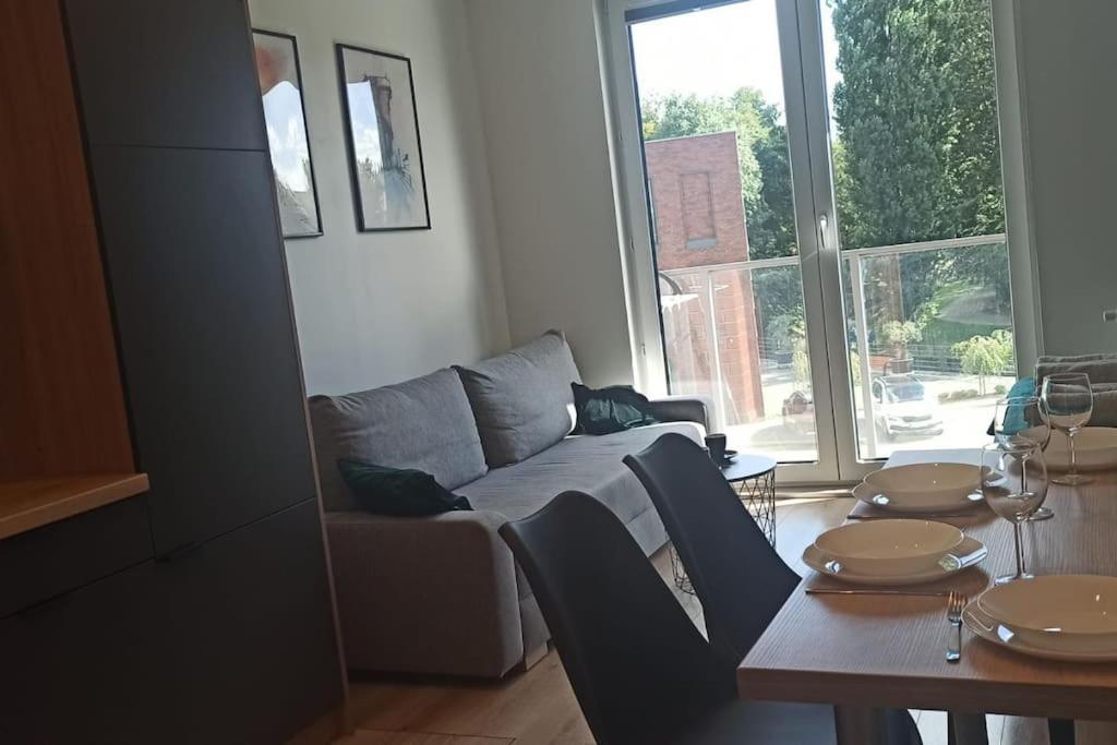 Apartament Nowa Stocznia Gdańsk Buitenkant foto