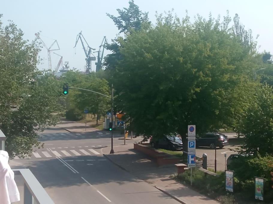 Apartament Nowa Stocznia Gdańsk Buitenkant foto