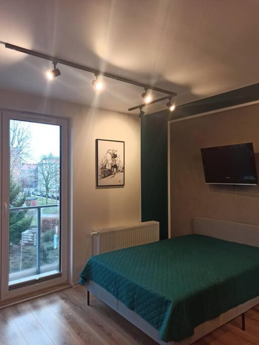 Apartament Nowa Stocznia Gdańsk Buitenkant foto